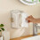 Self Adhesive Toilet Roll Holder Wall Mounted Tissue Dispenser Tool SpaceSaving Design 3