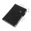 Black Daily Weekly Monthly Planner PU Notebook for Work 3