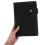 Black Daily Weekly Monthly Planner PU Notebook for Work 4