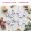 12Pièces Couches Réutilisables Tissus Multicolores Jouet Enfant 7