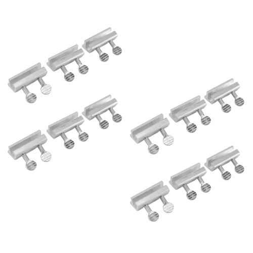 12 PCS Aluminum Alloy Sliding Window Locks AntiTheft Security for Patio Door RV AC