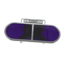 Welding Goggles Metal Frame Adjustable Protective Eyewear for Flame Observation and Steelmaking