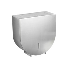 Toilet Paper Roll Holder Rustproof Waterproof Stainless Steel Wall Mounted Dispenser for Office and Mall