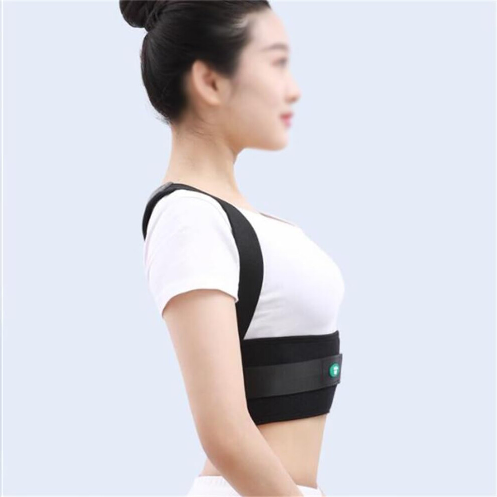 Posture Corrector Back Straightener Adjustable Invisible Support Brace for Upper Back Alignment Large