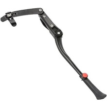 Adjustable Aluminum Bike Kickstand with Quick Length Adjustment, Stable Parking Support, Universal Fit