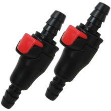 2pcs 1/4 Inch Quick Connect Fittings with Auto ShutOff for Hydration Tubes, Leak Outdoor Set