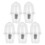 5Sets Clear Hydroponic Planter Pots Reusable Pet Containers 1