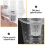5Sets Clear Hydroponic Planter Pots Reusable Pet Containers 7