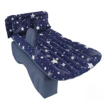 Car Air Mattress for Kia Picanto, Inflatable Back Seat Bed with Pump and Pillows, Waterproof Travel Sleeping Pad