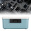 Lock Box with Numeric Password Lock, Double Layer 9L Safe Box for Documents and Valuables Blue 4
