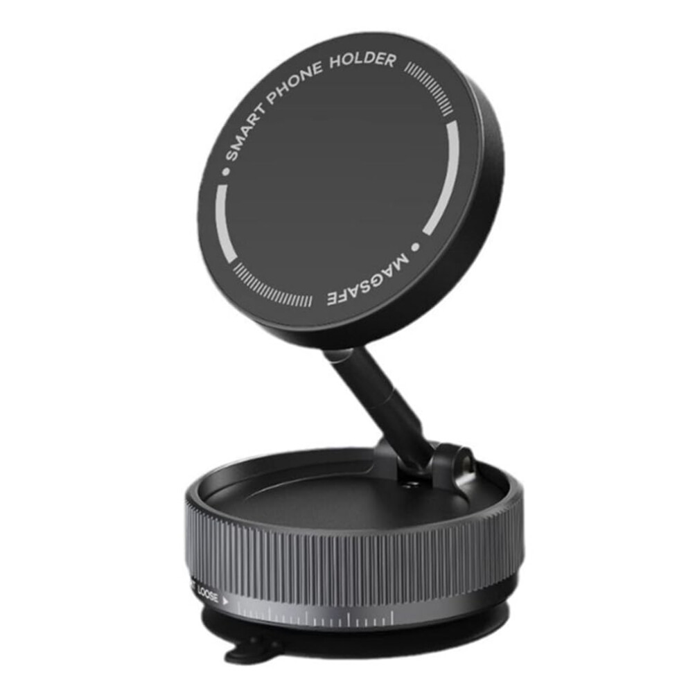 Magnetic Car Phone Holder With Suction Cup, Foldable Universal Mount For Dashboard And Windshield 9169991619019
