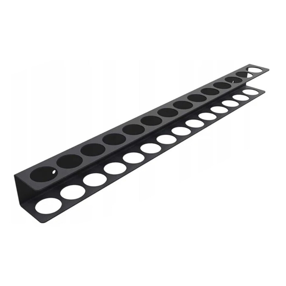 Wall Mounted Tool Organizer Steel Rack With 14 Slots For Screwdrivers And Pliers Garage Storage 9455672903738