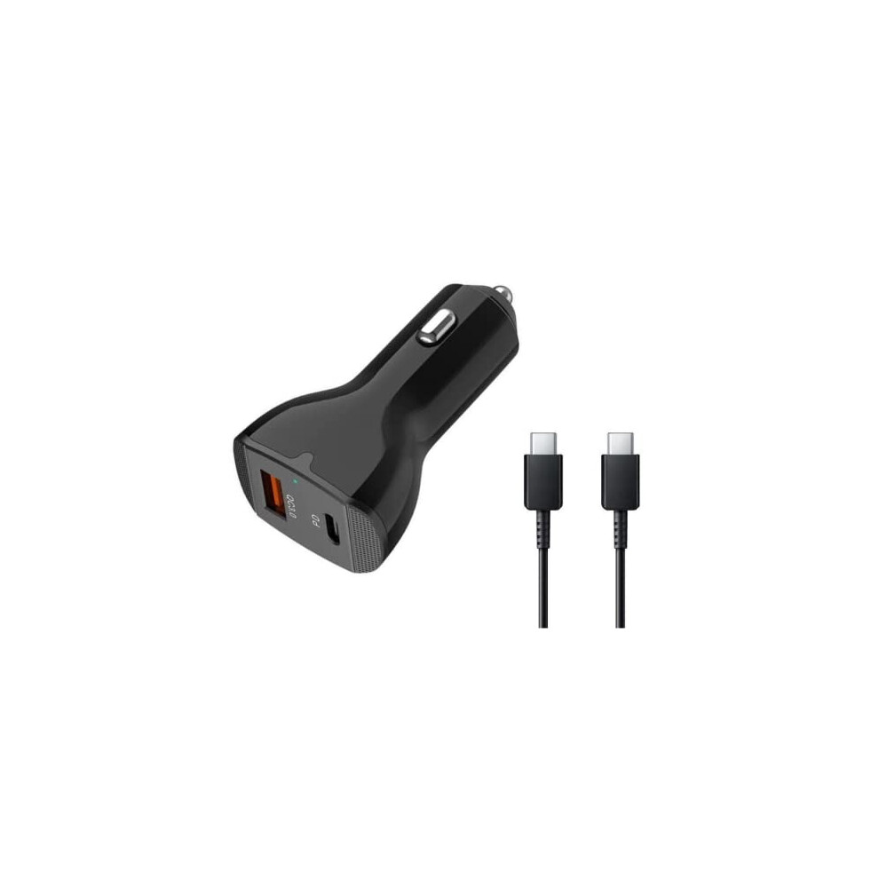 Usb C Car Charger 65W Pd3.0 Dual Port Fast Charging Adapter With Qc4.0 Metal Body For Truck And Car 9351714748865