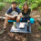 Camping Folding Table Ultralight Aluminum Frame Compact Quick Setup Stable Outdoor Picnic Desk 5
