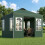Outsunny Carpa Plegable Verde 293 x 293 x 272 cm 2