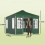 Outsunny Carpa Plegable Verde 293 x 293 x 272 cm 3