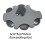 Hearing Aid Wax Guard Filter Replacement with Earwax Blocking and Ventilation Design, Gray 5