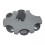 Hearing Aid Wax Guard Filter Replacement with Earwax Blocking and Ventilation Design, Gray 1