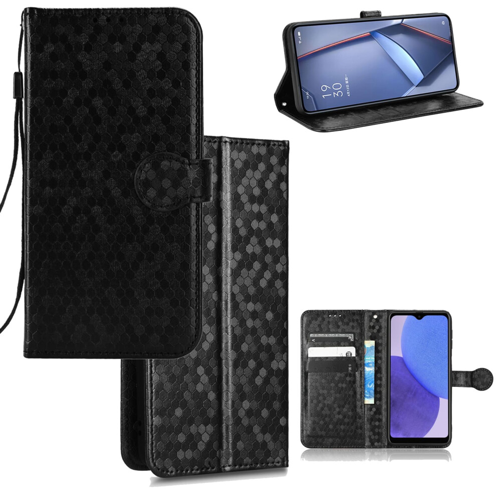 Wallet Case Pu Leather Flip Cover With Magnetic Closure Card Holder Kickstand For Zte Nubia Z60s Pro Black 9771547474487