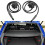 Car Trunk Organizer Strap Elastic Durable Parcel Shelf String Cord for Lada Kalina Priora Rear 3