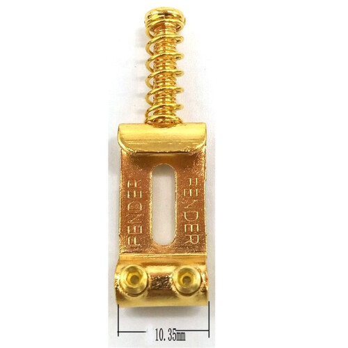 24 Roller Bridge Dragsträngskod Elgitarrsadel för Stratocaster Telecaster Elgitarrtillbehör Guld 1
