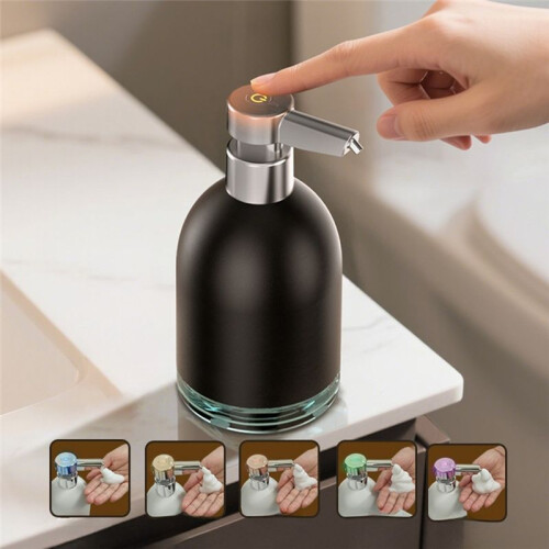 Automatic Sensor Soap Dispenser Hand Soap Dispenser Laundry Detergent Dispenser Countertop Kitchen Detergent Sensor,C 1