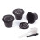25 Reusable  Capsules Refillable Coffee Capsule Filter with  Coffee Machines with Coffee Spoon Brush 6