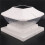 Solar Post Cap Lights Outdoor - 4 Pack 2 Modes Solar Deck Fence Lights, IP65 Waterproof Solar Powered Light Posts White 8