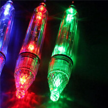 15St VattentäTa Fiskelampor LED-Blinkande  Deep Drop Underwater Lights Fish Lure Fish Light, GröN