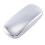 2X Glasses Case, Aluminum Hard Shell Eyeglasses Case Striped Spectacles Box Black Lining 3