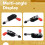 Quick Release Push-Pull Toggle Clamp Woodworking DIY Clamp Power Pliers Woodworking Table Fixed Clamp 20mm Stroke 302CR 6