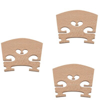 15 Pieces Pont de Violon de Taille Plein 4/4 en Érable Code Qin Accessoires de Violon