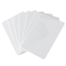 50pcs 13.56MHZ White Card IC Card Contactless IC Card Access Card Attendance Card Proximity Card Compatible S50