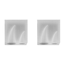2X Devil Horn Silicone Mold Animal Horn Pendants Jewelry Making UV Resin Molds Dome Cabochon Epoxy Resin Molds