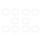 40pcs/Set White Durable Nylon Ukulele Strings Replacement Part for 21 Inch 23 Inch 26 Inch Stringed Instrument 1