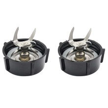 2X Ersatz Teile Mixer Klinge Kompatibel für , 6 Punkte Fusion Klinge Satz Mixer Ersatz Teile
