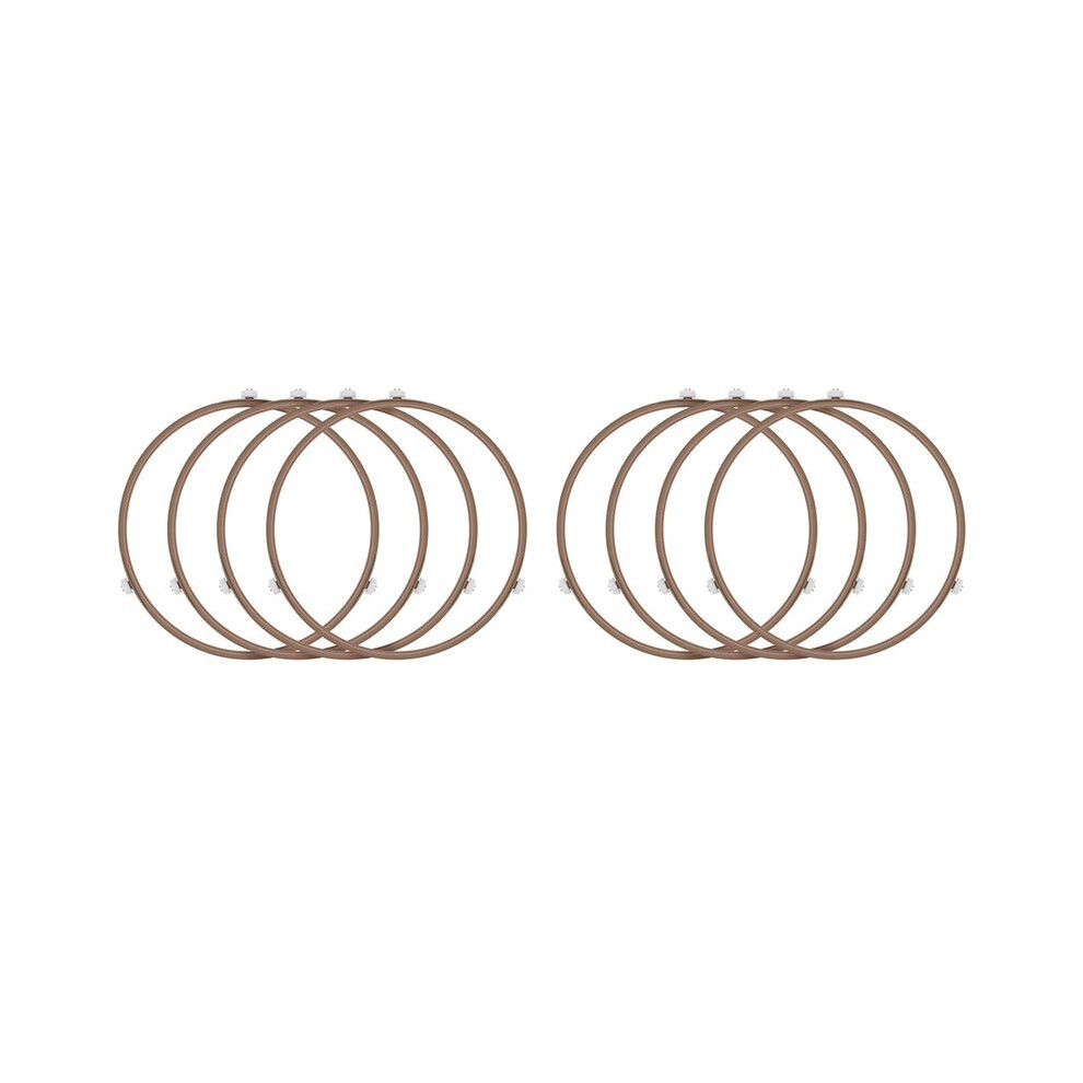 8Pack Microwave Roller Ring Microwave Oven Turntable Ring Plate Tray Support Ring For Glass Plate Tray Supporting 4712815909794