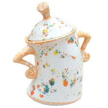 Artesanía de Resina con Taza de Actitud, Tenedor y Cabezal Inclinado, Taza de Forma Divertida, Decoración de Escritorio Diaria para el Hogar, Color