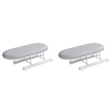 2X Folding Ironing Board Home Travel Cuffs Detachable Portable Sleeve Neckline Cuffs  Washable Protective Non-Slip-B