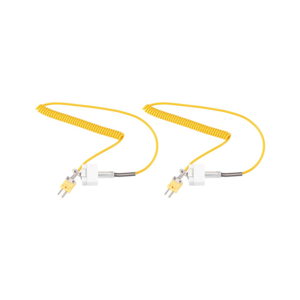 2X NR81520 K Type with Magnetic Metal Thermocouple Thermometer Probe Surface Magnetic Probe