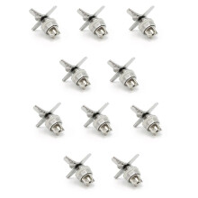 10X Mixeur KP-767 KS-767 KX-767 KS-767II Lame Assemblage Mixeur Couteau pour Mixeur Juicer PièCes Accessoires