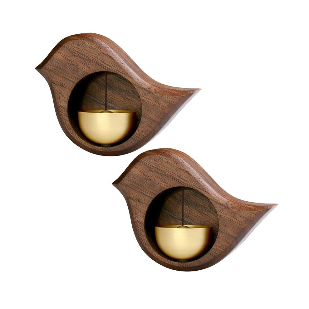 Landscape Bell Wooden Door Bell Entrance Alert Windbell For Home Japanese Style Wooden Wind Chimes Magnet Doorbell Decor 6033107904180