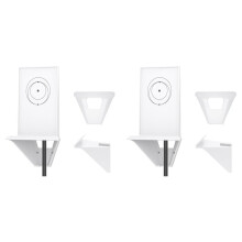 2X Router Stand Wall Mount Bracket for Starlink Gen 2, Sturdy Router Stand with Screw Mounting Kit