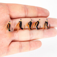 10Pcs Realistic Fly Fishing Lures for Trout Bass
