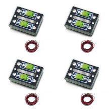 4 StüCk Hotend-Lampe Hotend-DüSenbeleuchtung 3D-DruckerzubehöR 5V Breitspannungs-LED-WeißLicht für VORON 0.2