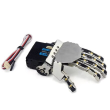 Robot Hand Five Fingers Metal Manipulator Arm Left Hand for Humanoid Robot DIY Kit