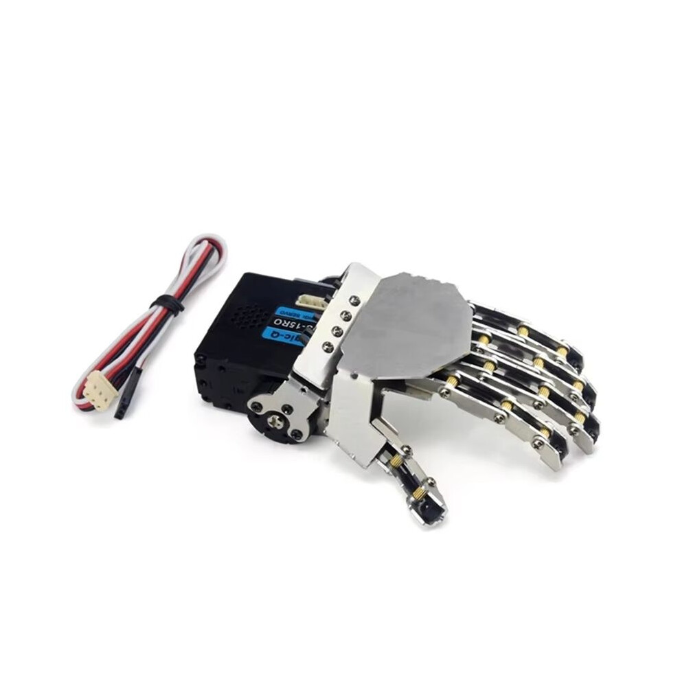 Robot Hand Five Fingers Metal Manipulator Arm Left Hand For Humanoid Robot Diy Kit 6031540429291