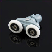 8 Pack Replacement Twin Shower Door Rollers 23mm Smooth Sliding Wheels Set Durable Metal Core