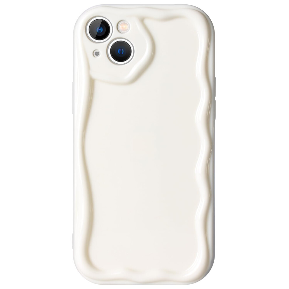 Slim Shockproof Cover Case With Raised Edge Protection For Women Girls For Iphone 16 Pro Max White 9169991622200