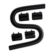 Car Radiator Hose Stainless Steel Radiator Flexible Coolant Hose Set with Cap Clamp Universal Car Parts 48Inch
